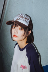 스타 로고 메쉬 캡