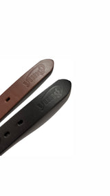 universal logo leather belt