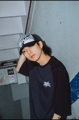 스타 로고 메쉬 캡