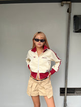 키스 스탠드 칼라 트랙 재킷