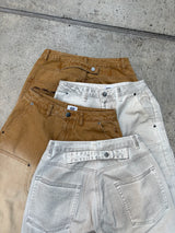 gradation double knee denim