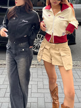 키스 스탠드 칼라 트랙 재킷