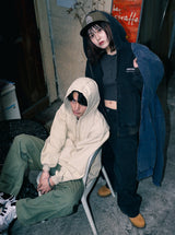 Vintage like light duck jacket