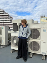 MSB Patch Zip Up Knit