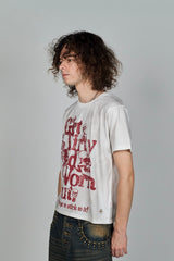 Skull graphic studs TEE