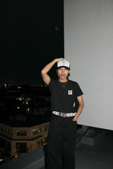 AVIREX × younger song mini waffle ss tee