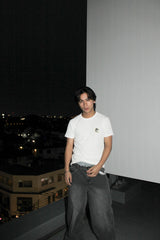 AVIREX × younger song mini waffle ss tee