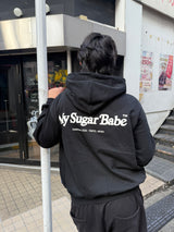 Heart patch logo zip hoodie