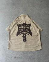 Bone Stripe S/S Shirt