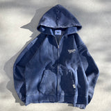 범용 로고 파우더 지퍼 까마귀