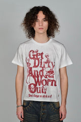 Skull graphic studs TEE