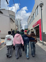 國王徽標顏料連帽衫