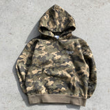 Universal logo lamé worm hoodie