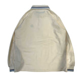 Writing Flower Patch Long Polo Shirt