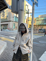 Doodle logo assorted zip hoodie