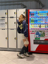 sagara heart logo zip hoodie