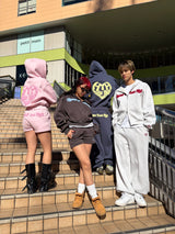 sagara logo sweat shorts