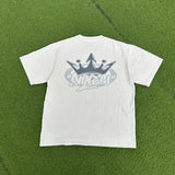 國王徽標清洗T卹