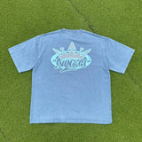 國王徽標清洗T卹