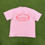 國王徽標清洗T卹