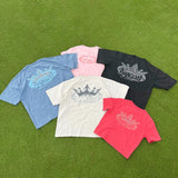 國王徽標清洗T卹