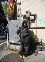 King Logo Buggy Denim Pants