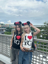 I love YG line stone nosleeve