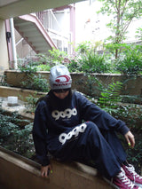 큰 heisei 로고 비니