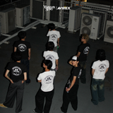 AVIREX × younger song mini waffle ss tee