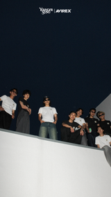 AVIREX × younger song mini waffle ss tee