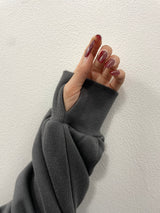 消息徽標連帽衫