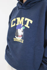 REVERSIBLE "COLLEGE DOGGIE R" Hoodie