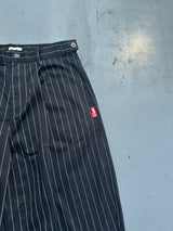 Stripe Tuck Buggy Pants