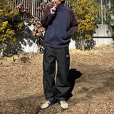 Heisei徽標針織軌道夾克