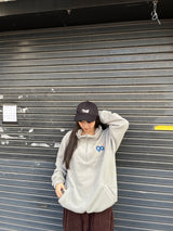 90 로고 후드 양털 재킷