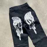 Angel shine on denim