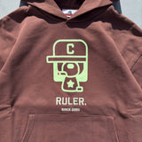 Boxy ruler vivid hoodie
