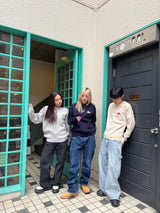 Soaking Star 로고 니트