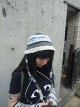 ragmou手工牢房針織帽