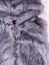 Faux Fur Hood Vest