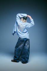 Bone Stripe L/S Shirt