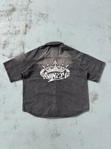 King Logo Vintage Denim S/S Shirt