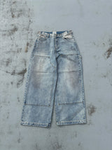 King Logo Double Knee Buggy Pants