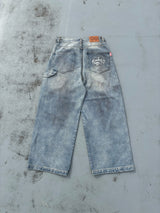 King Logo Double Knee Buggy Pants