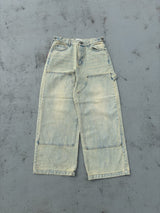 King Logo Double Knee Buggy Pants