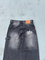 King Logo Double Knee Buggy Pants