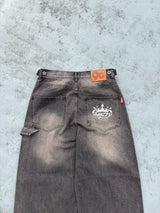 King Logo Double Knee Buggy Pants