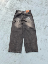 King Logo Double Knee Buggy Pants