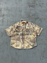 King Logo Vintage Denim S/S Shirt