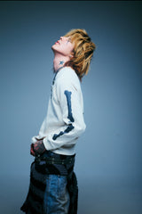 數字骨熱L/S T卹